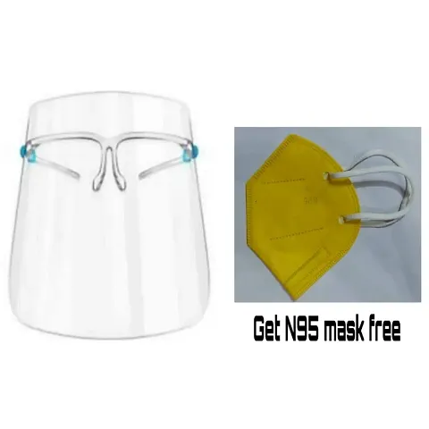 Combo Pack of Face Shield & Face Mask