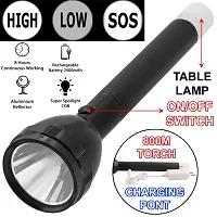 950M 60W Rechargeable Flashlight 3 Modes High,Low,Tablelamp Ever Day Purpose Use Torchlight Torch Light-thumb3