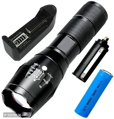 5mode Torch Lights Rechargeable Flashlight Rechargeable high Power 500 Meter Torch-thumb0