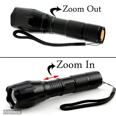5mode Torch Lights Rechargeable Flashlight Rechargeable high Power 500 Meter Torch-thumb5