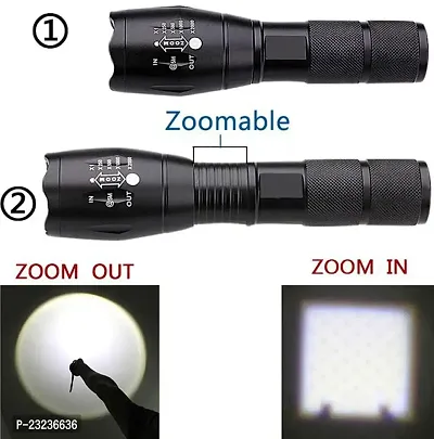 5mode Torch Lights Rechargeable Flashlight Rechargeable high Power 500 Meter Torch-thumb2