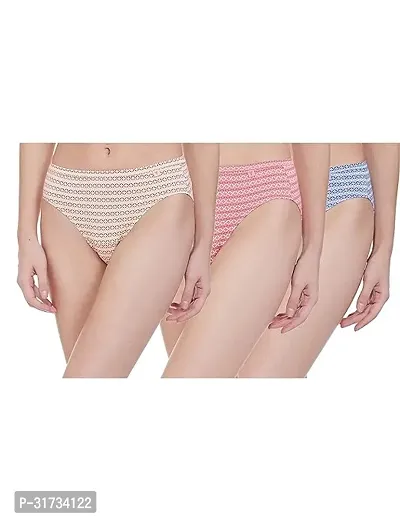 Stylish Cotton Panty Set For Women Pack of 3-thumb0