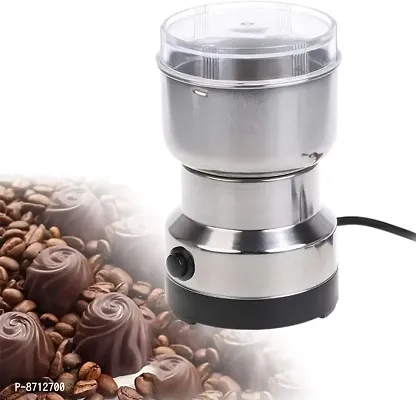 Pegrim Coffee Grinder Multi-Functional Electric Stainless Steel Herbs Spices Nuts Grain Grinder, Portable Coffee Bean Seasonings Spices Mill Powder Machine Grinder Machine for Home and Office-thumb0
