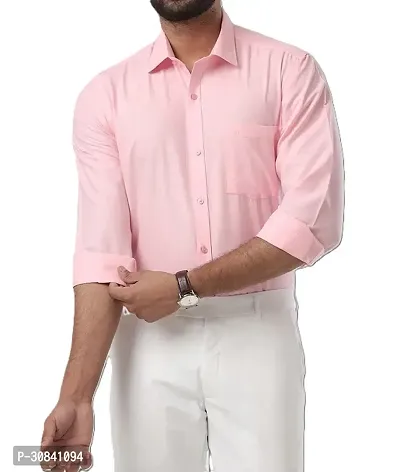 shirt formal pink color for men-thumb3