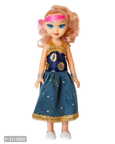 Princess Barbie Doll Set Dress Fashion Accessories Kit for Girl Kids-thumb0