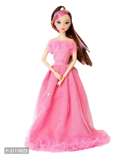 Princess Barbie Doll Set Dress Fashion Accessories Kit for Girl Kids-thumb0