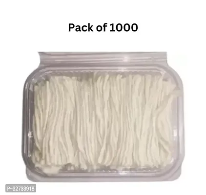 Long Cotton wicks for Pooja  Long Diya Batti Cotton wicks for Diya Pack of 1000