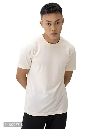 Stylish Cotton Half Sleeve T-Shirt For Men-thumb0