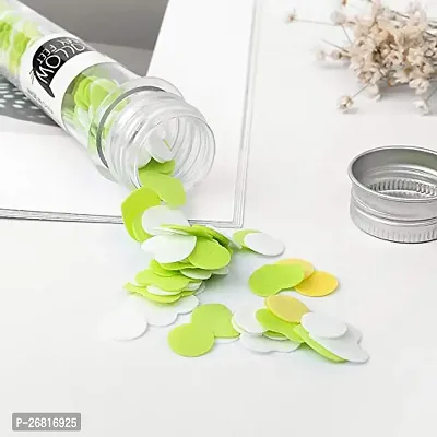 Flower Design Tube Shape Bottle Paper Soap Clean Soft Bath For Travel (Pack of 4)-thumb3