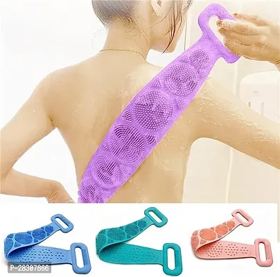 Silicone Back Scrubber for Shower (pack of 1)-thumb4