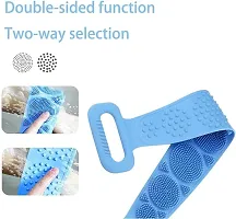 Silicone Back Scrubber for Shower (pack of 1)-thumb1