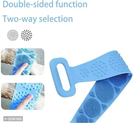 Silicone Back Scrubber for Shower (pack of 1)-thumb2