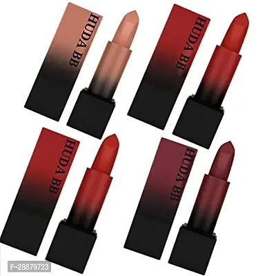 Chocolate Fragrance Matte Lipstick Pack of 4