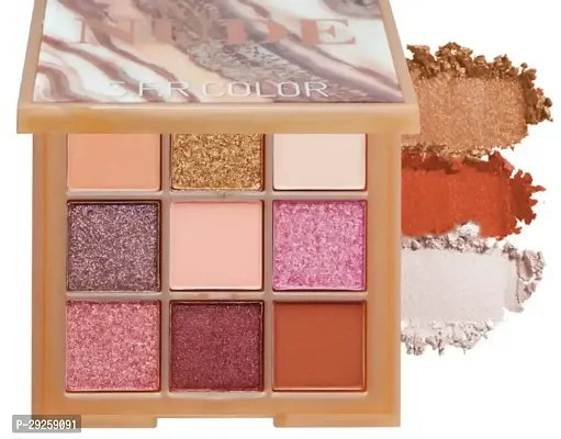 Nude matte and Shimmer combo eye shadow palette