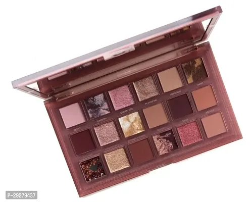 18 Color Eyeshadow Palette, Eye MakeUp (NAUGHTY NUDE)-thumb0