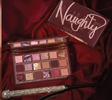 18 Color Eyeshadow Palette, Eye MakeUp (NAUGHTY NUDE)-thumb1