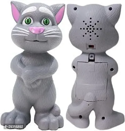 Repeating Words Talking Tom Cat Toy for Kids   - Color as per Stock-thumb5