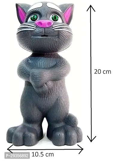 Repeating Words Talking Tom Cat Toy for Kids   - Color as per Stock-thumb2