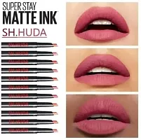 Premium Velvet Matte Pencil Lipstick Set of 12 Pieces-thumb3