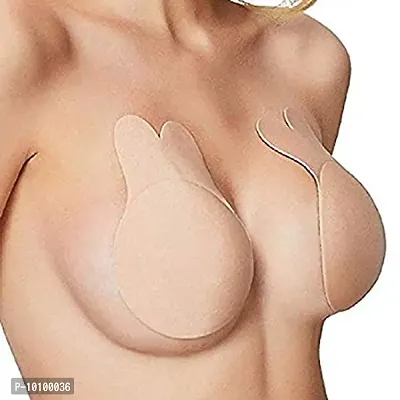 Silicone Lightly Padded Push-Up Bra Wire Free-thumb5