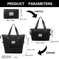 Portable Folding Travel Bag, Shopping Bag, Office Bag and Storage Bag | Multipurpose Expandable Handbags-thumb1