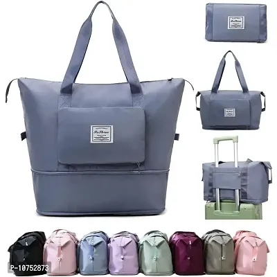 Portable Folding Travel Bag, Shopping Bag, Office Bag and Storage Bag | Multipurpose Expandable Handbags-thumb0