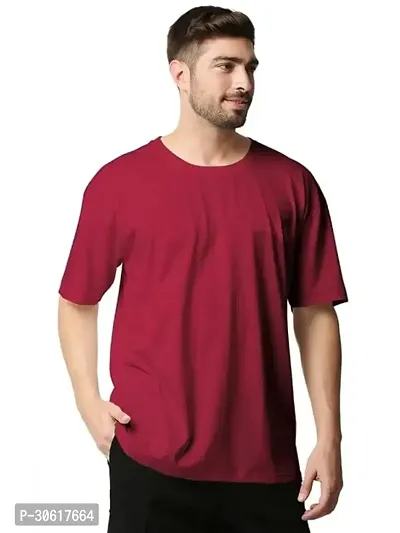 Men Round Neck Half Sleeve Casual Regular Fit T Shirt-thumb0