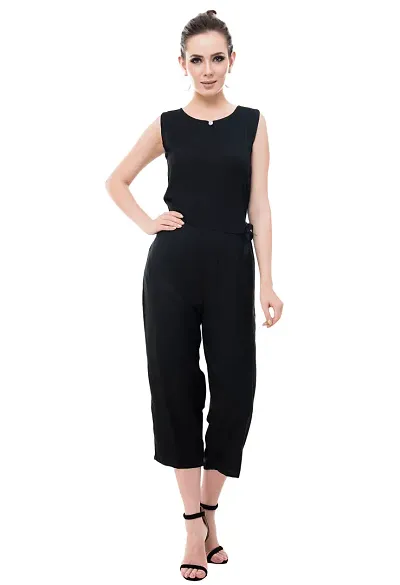 Rayon Basic Jumpsuit For Women's