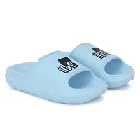 Footup Women's Light Comfortable And Stylish Multicolor Fabrication Slides (Pack of 1)nbsp;-thumb4