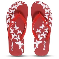 Foot Up Women's Light Comfortable And Stylish Multicolor Fabrication Slipper Flip Flops (Pack of 3)nbsp;-thumb2