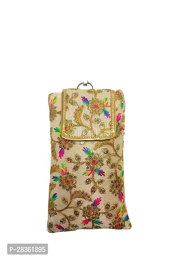 Ethnic Embroidered mobile Sling Bag-thumb0
