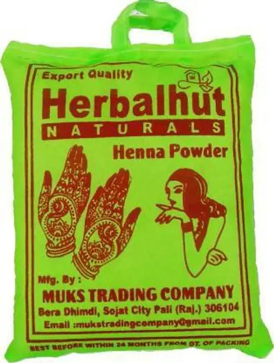 Natural Rajasthani Henna Powder,Mehandi Powder Cloth Filtered 1000 Gm