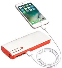 New Power Bank15000 MAH Solid With 3 USB -Red-thumb1