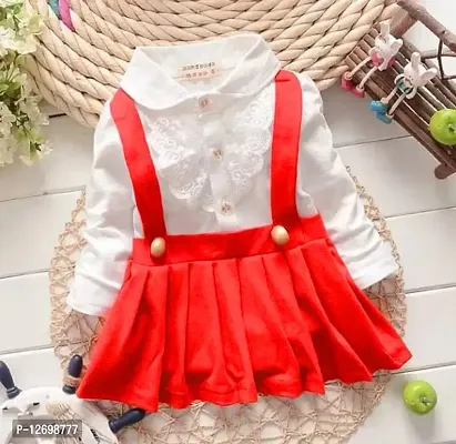 Fancy Cotton Blend Frocks For Baby Girl-thumb0