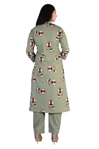 Latest Attractive Cotton Stitched Kurta Set-thumb1