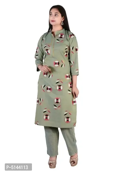 Latest Attractive Cotton Stitched Kurta Set-thumb4