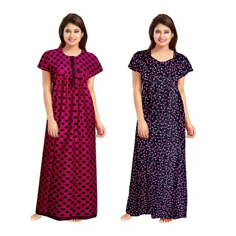 Hot Selling Cotton Nighty Women's Nightwear 