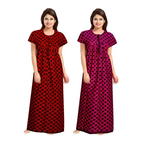 New In Cotton Nighty Women's Nightwear 