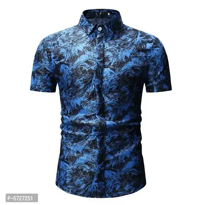 Trendy Polycotton Short Sleeve Shirt for Men