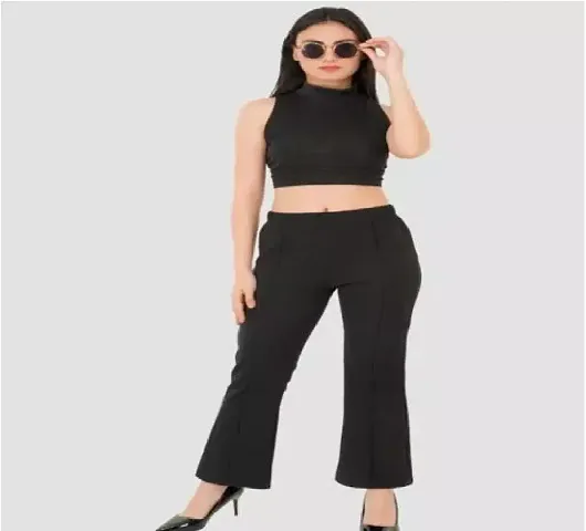 Stylish Polycotton Trousers for Women