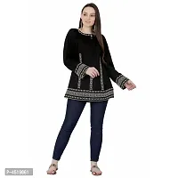 Stylish Rayon Embroidered Short Kurta For Women-thumb4