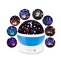 ASPENX Star Projector Space Star Master Moon Night Lamp For Kids Room With Rotating 4 Mode Sky Romantic(Pack Of 1,Plastic)-thumb2