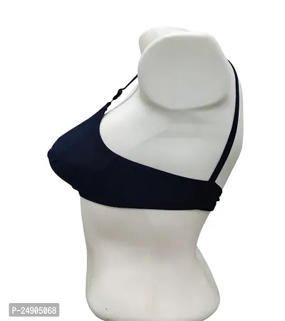 Stylish Multicoloured Cotton Blend Solid Bras For Women-thumb3