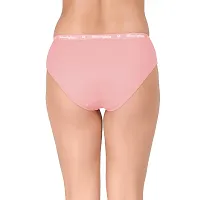 Beautyline Women Mid Rise Medium Coverage Solid Cotton Stretch Brief Panty-thumb1