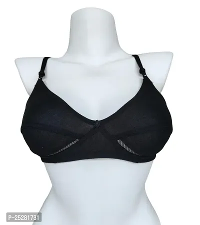 Buy Stylish Cotton Blend Solid Bras For Women Online In India At