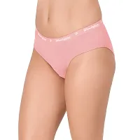 Beautyline Women Mid Rise Medium Coverage Solid Cotton Stretch Brief Panty-thumb2