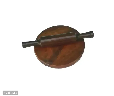 Wooden Chakla And Belan Set-thumb0