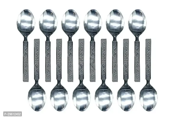 Trendy Stainless Steel Tea Spoon Set Of 12-thumb0