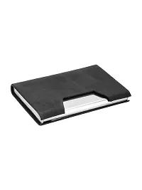 Designer Black Artificial Leather Card Holder For Men-thumb4