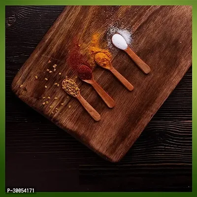 12 Pieces Wooden Masala Spoons-thumb0